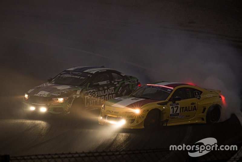 #17 ITA Federico Sceriffo Toyota GT 86, #38 FIN Juha Pöytälaakso BMW M3 E92