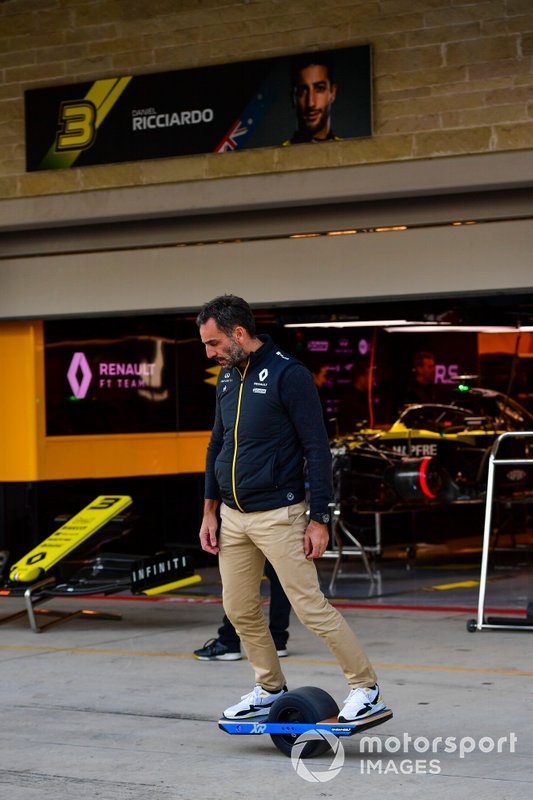 Cyril Abiteboul, Managing Director, Renault F1 Team 