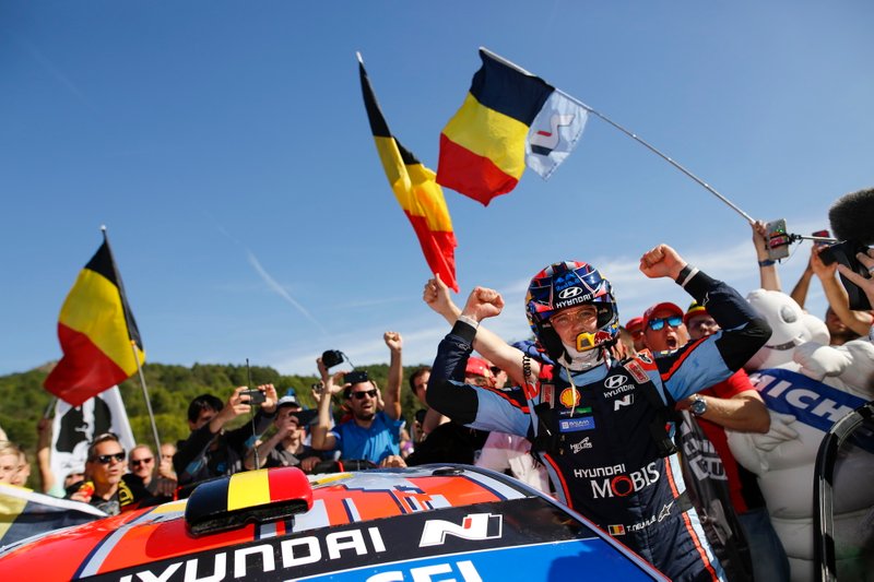 Ganador Thierry Neuville, Hyundai Motorsport