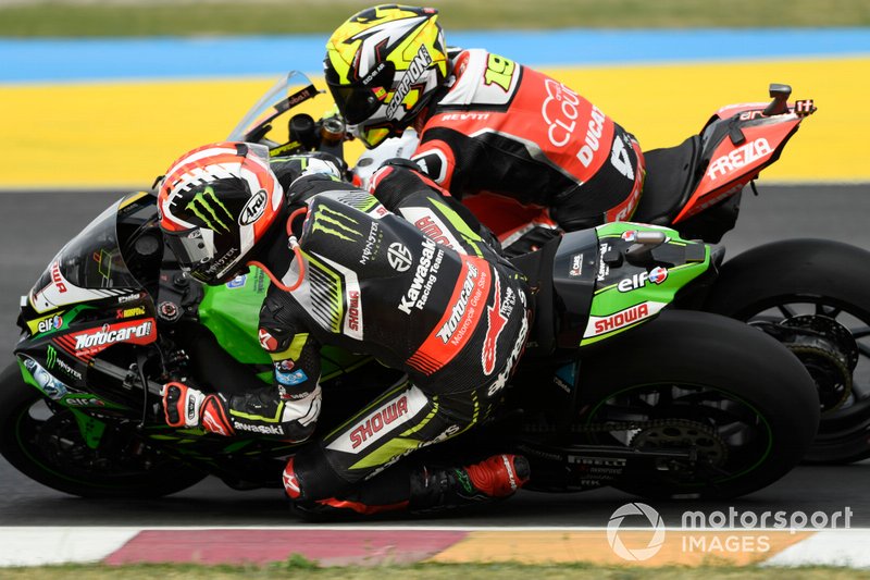 Jonathan Rea, Kawasaki Racing Team, Alvaro Bautista, Aruba.it Racing-Ducati Team