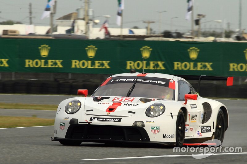 #912 Porsche GT Team Porsche 911 RSR - 19, GTLM: Laurens Vanthoor, Earl Bamber, Mathieu Jaminet