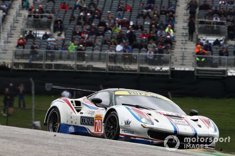 #70 MR Racing Ferrari 488 GTE: Motoaki Ishikawa, Olivier Beretta, Kei Cozzolino