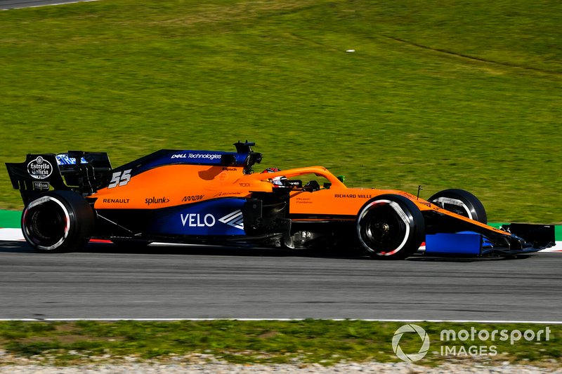 Carlos Sainz, McLaren MCL35 