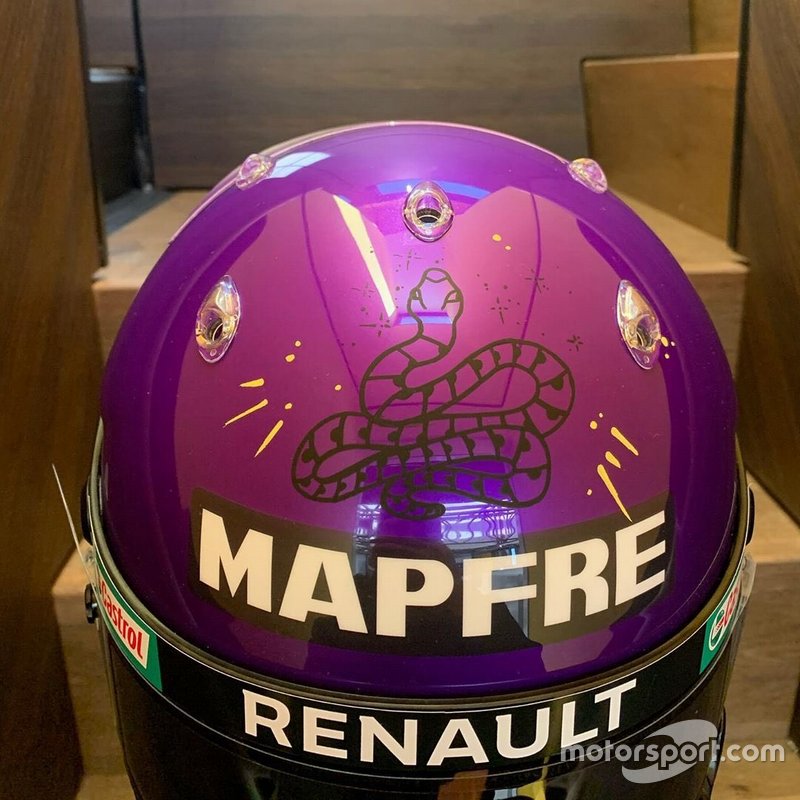 Capacete de Daniel Ricciardo