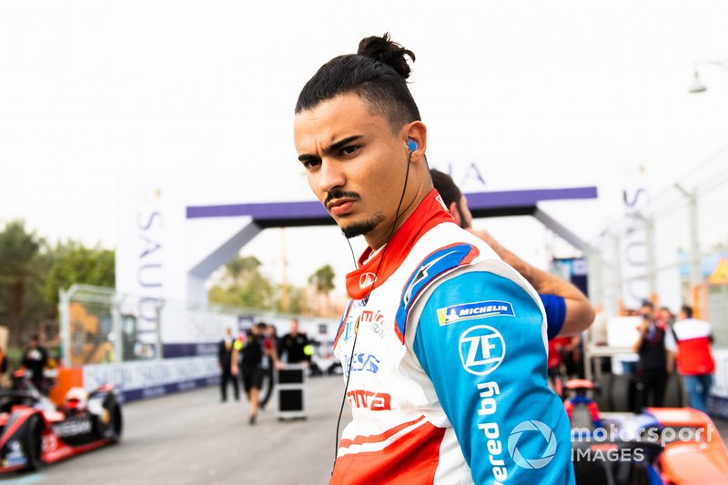 Pascal Wehrlein, Mahindra Racing on the grid