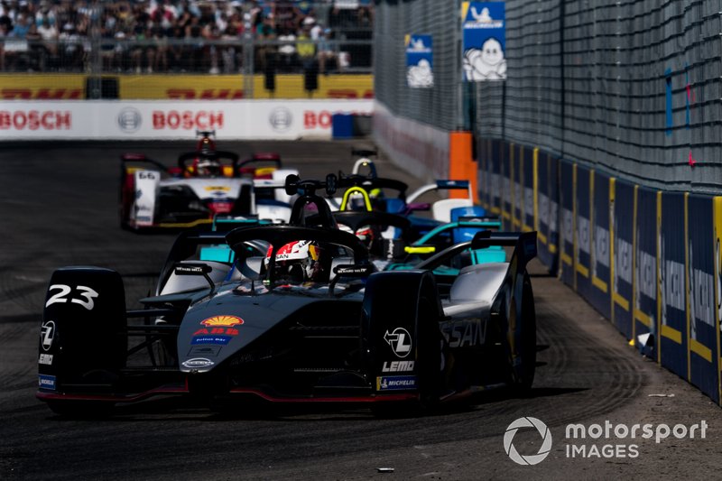 Sébastien Buemi, Nissan e.Dams, Nissan IMO1, Alex Lynn, Panasonic Jaguar Racing, Jaguar I-Type 3