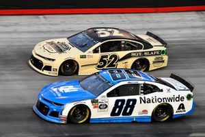 Alex Bowman, Hendrick Motorsports, Chevrolet Camaro Nationwide and Bayley Currey, Rick Ware Racing, Chevrolet Camaro Belmont Classic Cars