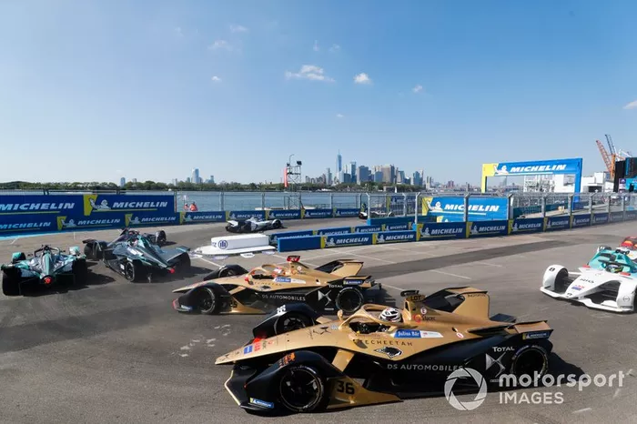 Jean-Eric Vergne, DS TECHEETAH, DS E-Tense FE19 Andre Lotterer, DS TECHEETAH, DS E-Tense FE19, Tom Dillmann, NIO Formula E, NIO Sport 004 