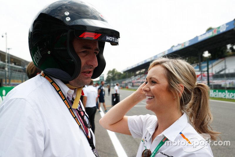 Il Pirelli Hot Lap di Roberto Chinchero con Lando Norris