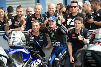 Il secondo qualificato Maverick Vinales, Yamaha Factory Racing