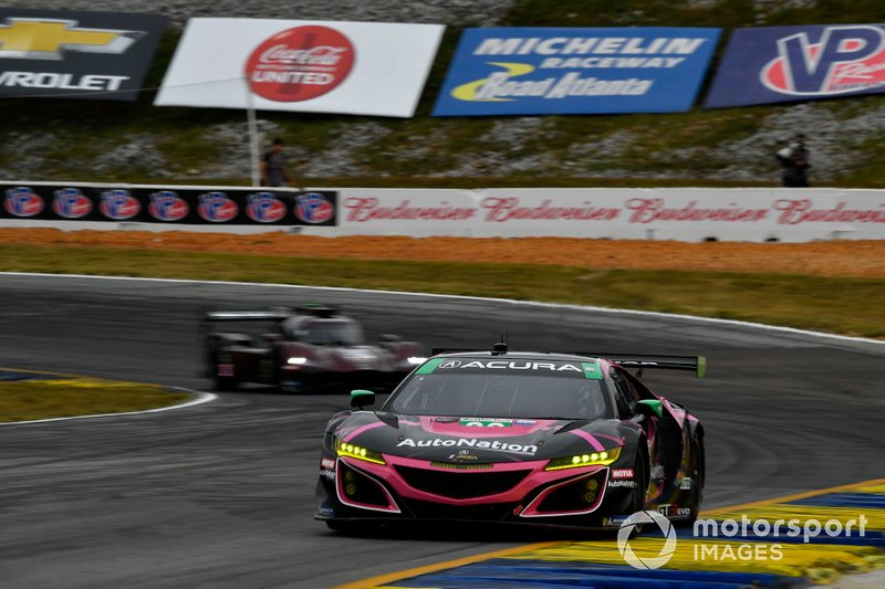 #86 Meyer Shank Racing w/ Curb-Agajanian Acura NSX GT3, GTD: Mario Farnbacher, Trent Hindman, Justin Marks