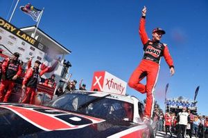 Race Winner Christopher Bell, Joe Gibbs Racing, Toyota Supra Ruud