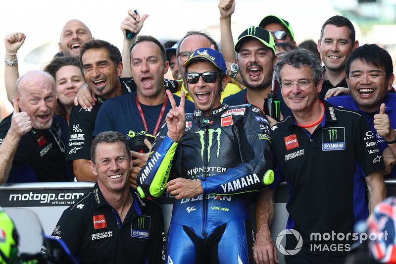 Segundo Valentino Rossi, Yamaha Factory Racing