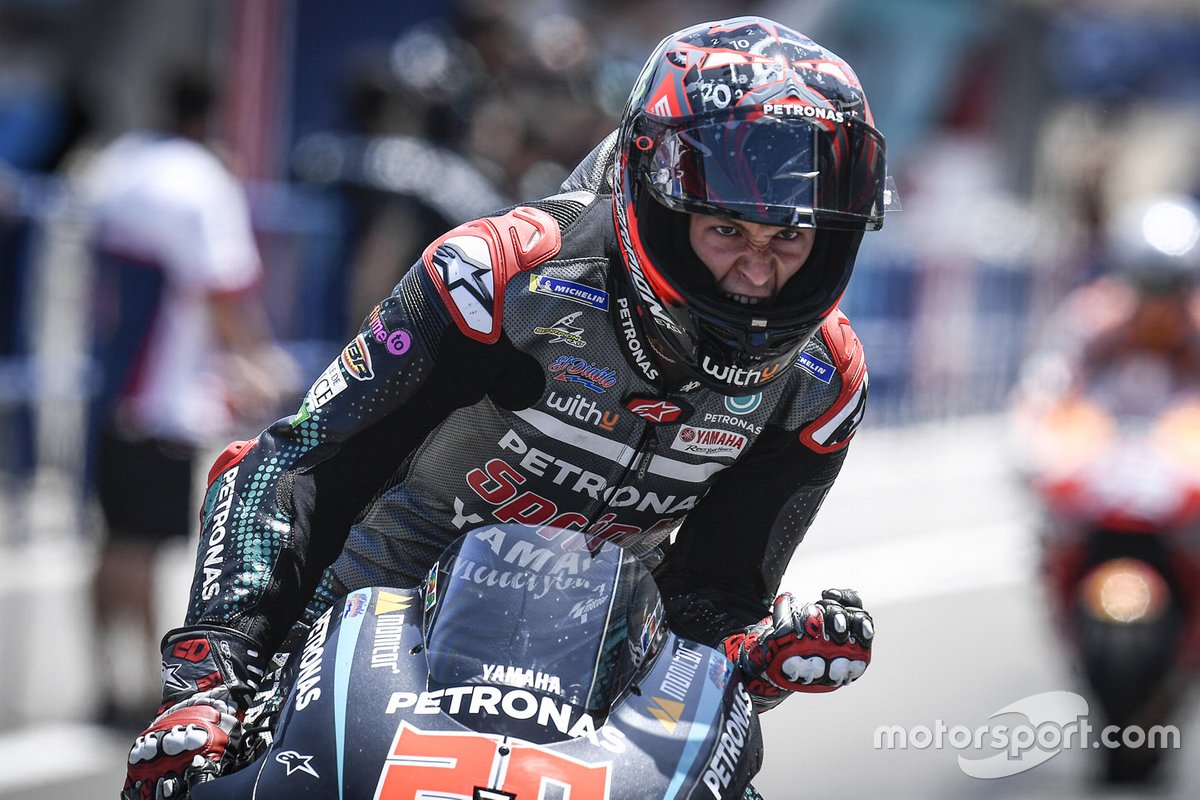El ganador Fabio Quartararo, Petronas Yamaha SRT