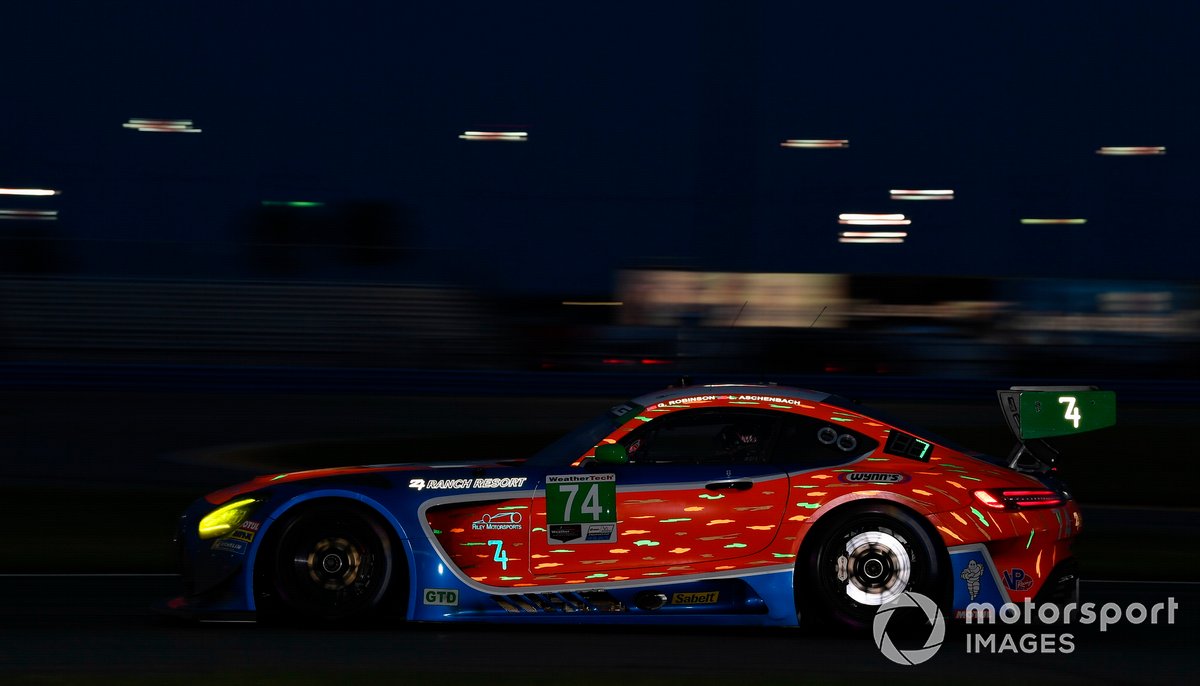 #74 Riley Motorsports Mercedes-AMG GT3, GTD: Lawson Aschenbach, Gar Robinson