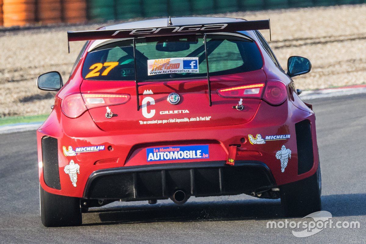 Loris Cencetti, Fabio Marchiafava, Alfa Romeo Giulietta TCR, Team Charleroi