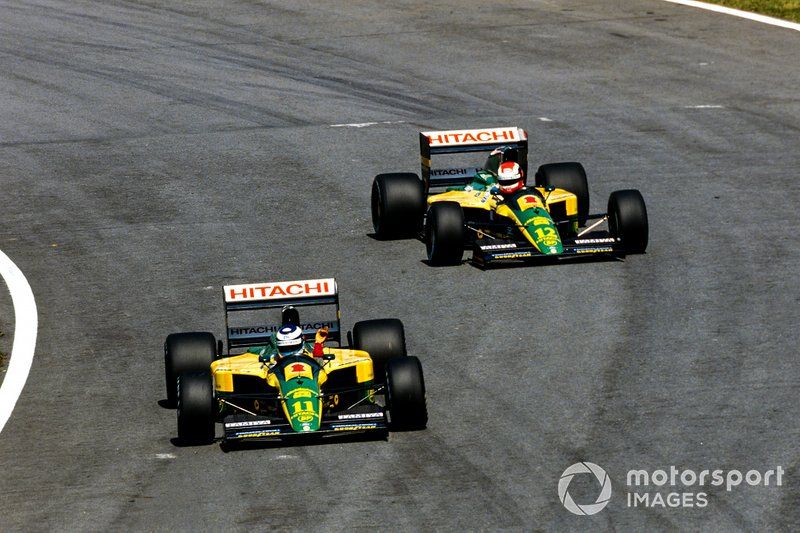 Mika Häkkinen, Lotus 102D Ford, Johnny Herbert, Lotus 102D Ford