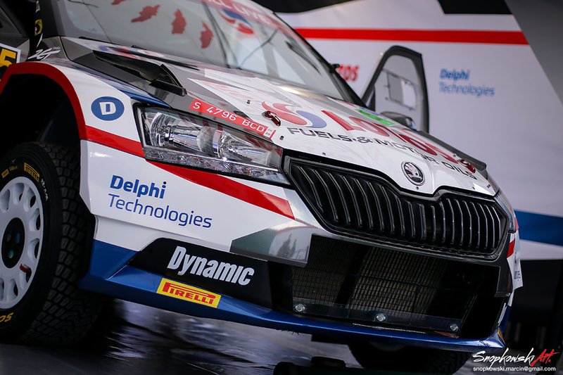 Kajetan Kajetanowicz, Maciej Szczepaniak, Skoda Fabia R5 evo