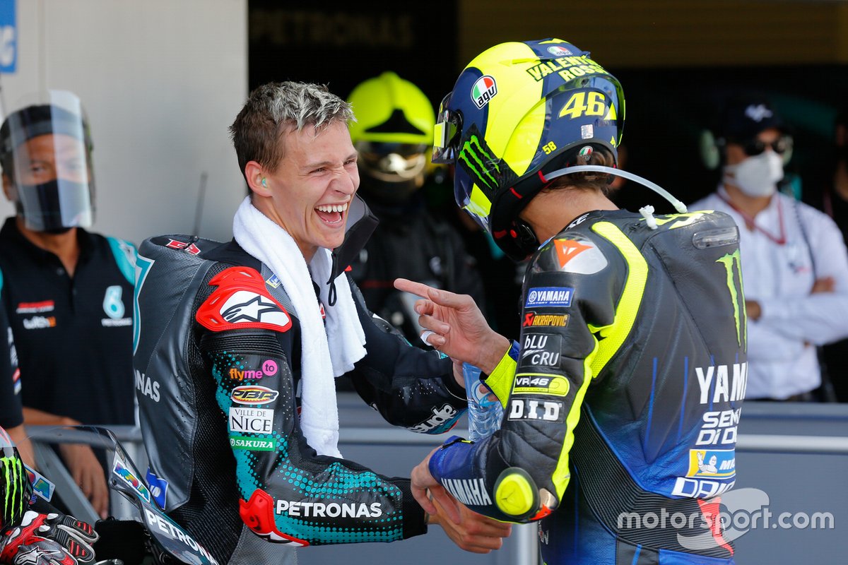 Jerez II 2020: Gemeinsam mit Quartararo auf dem Podium
