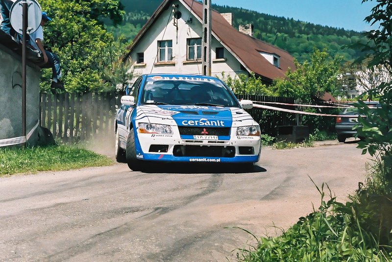 Michał Sołowow, Maciej Baran, Mitsubishi Lancer Evo VII