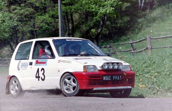 Marek Skrzypowski, Adam Balawejder, Fiat Cinquecento Sporting