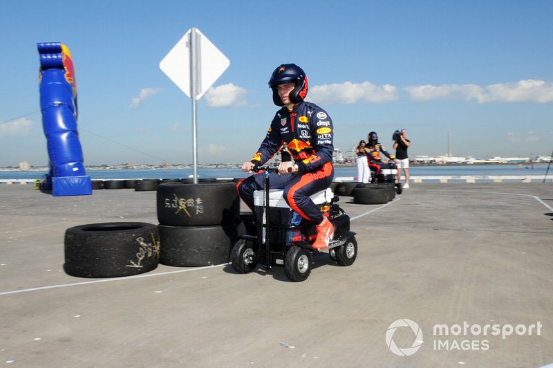 Max Verstappen, Red Bull Racing lors d'un événement Red Bull à St Kilda