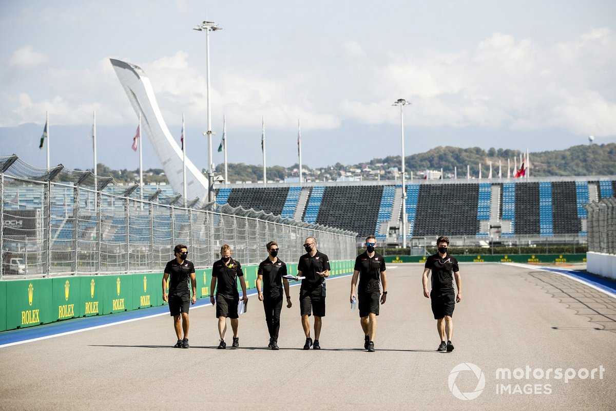 Romain Grosjean, Haas F1, recorre la pista