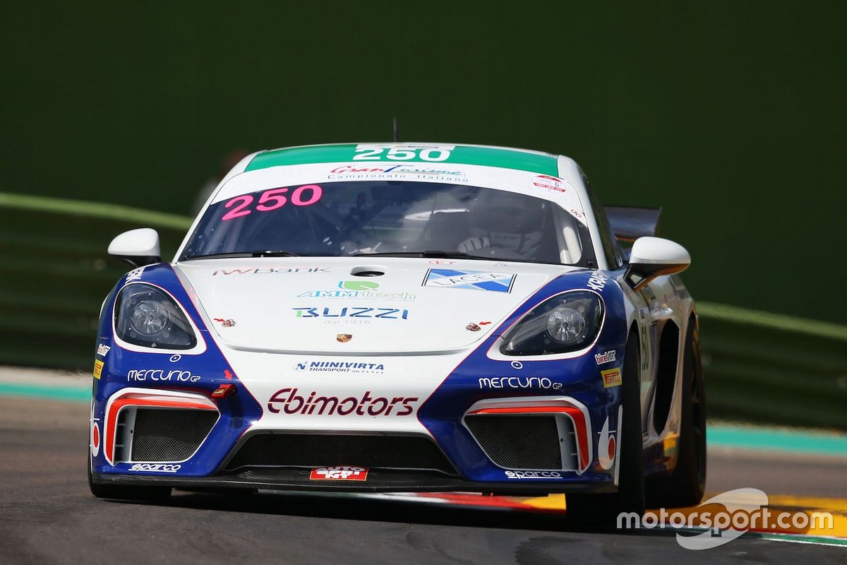 Paolo Gnemmi, Sabino M. De Castro, Riccardo Pera, Porsche Cayman GT4, Ebimotors