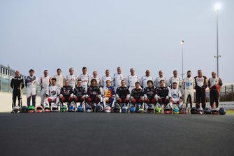 Foto di gruppo dei piloti