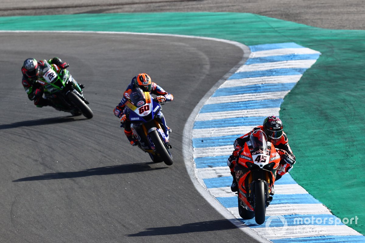 Scott Redding, Aruba.it Racing Ducati, Michael van Der Mark, Pata Yamaha, Alex Lowes, Kawasaki Racing Team