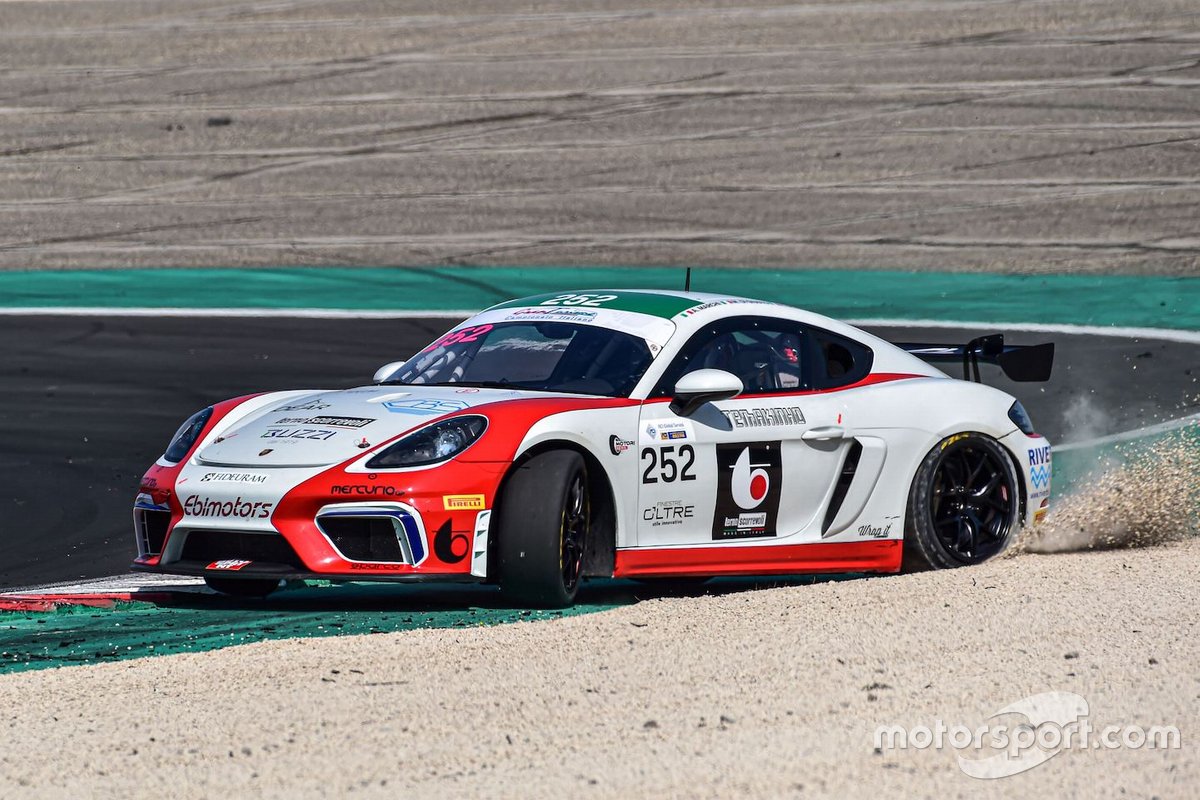 Alberto De Amicis, Mattia Di Giusto, Andrea Marchi, Ebimotors, Porsche 718 Cayman GT4