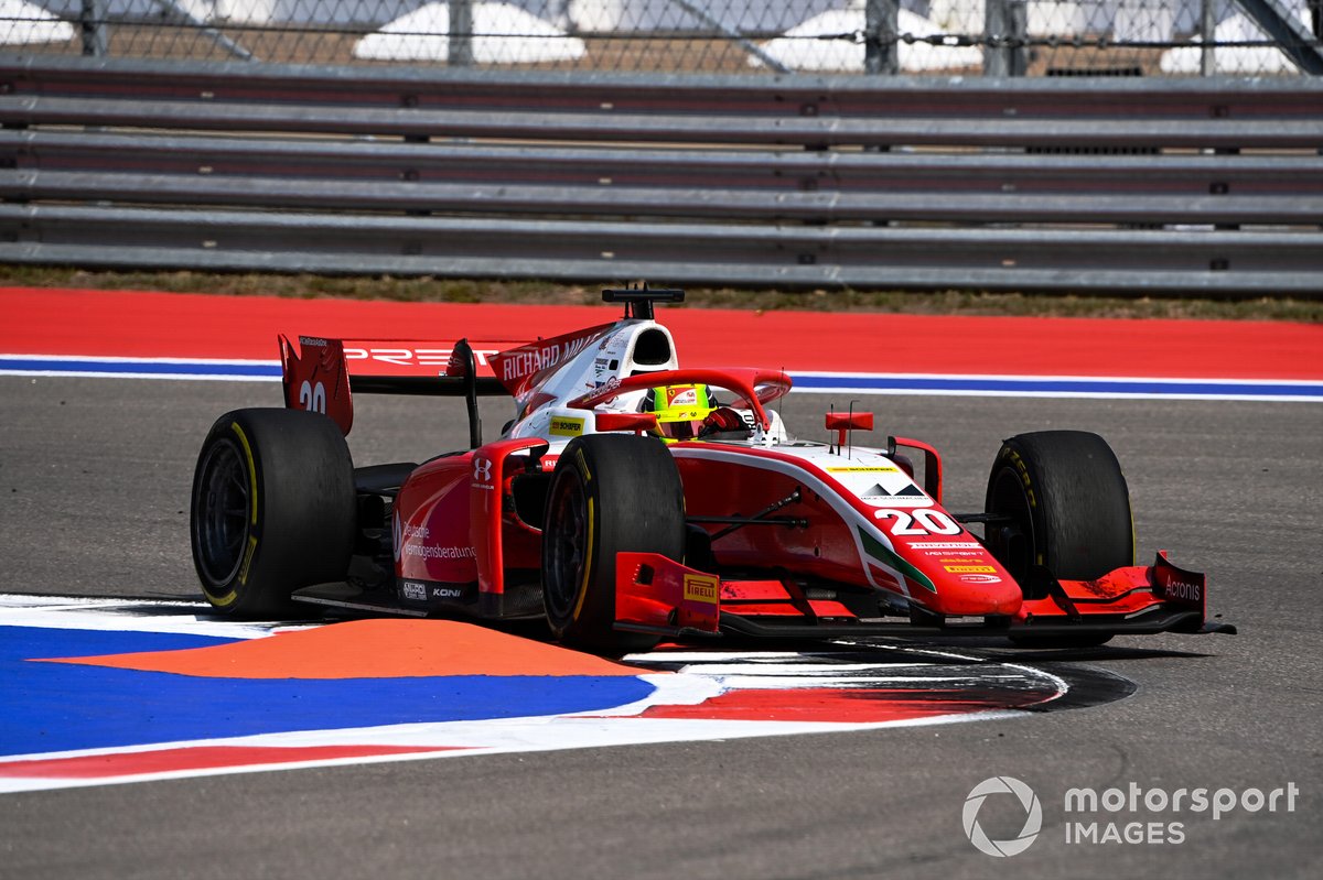 Mick Schumacher, Prema Racing sul tracciato