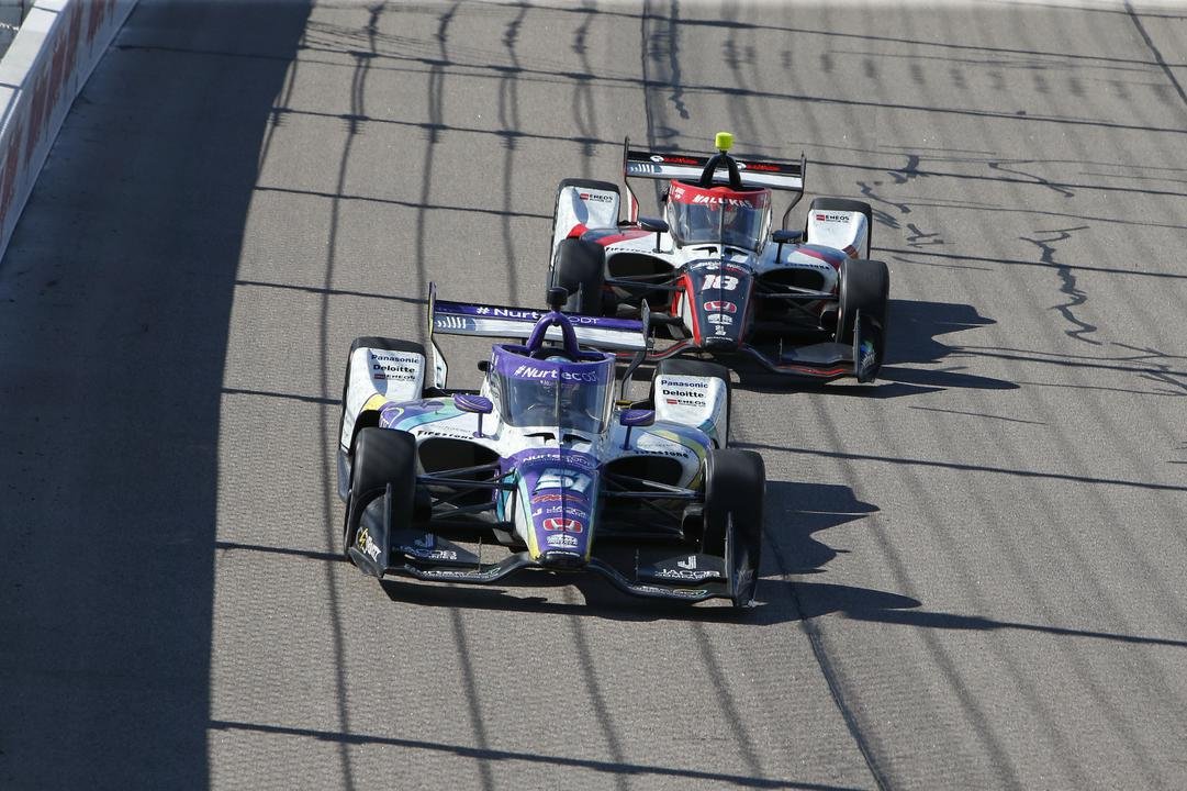 Takuma Sato, Dale Coyne Racing with RWR Honda, David Malukas, Dale Coyne Racing with HMD Honda