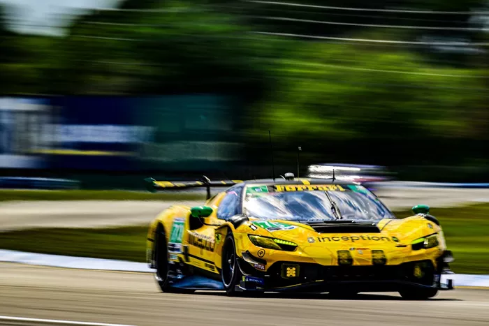 #70 Inception Racing Ferrari 296 GT3: Brendan Iribe, Frederik Schandorff, Ollie Millroy