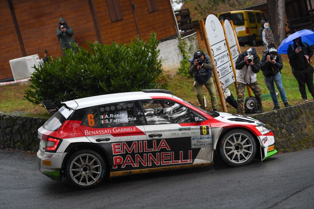 Antonio Rusce, Sauro Farnocchia, Gass Racing, Skoda Fabia Rally2 Evo