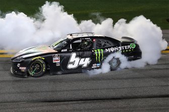 Race winner Ty Gibbs, Joe Gibbs Racing, Toyota