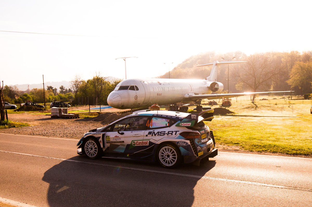 Gus Greensmith, Chris Patterson, M-Sport Ford WRT Ford Fiesta WRC