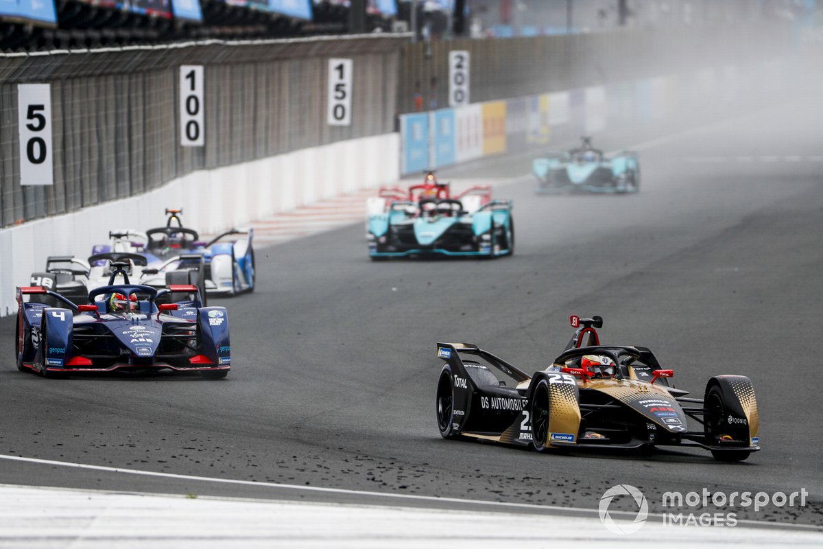 Jean-Eric Vergne, DS Techeetah, DS E-Tense FE21, Robin Frijns, Envision Virgin Racing, Audi e-tron FE07, Edoardo Mortara, Venturi Racing, Silver Arrow 02