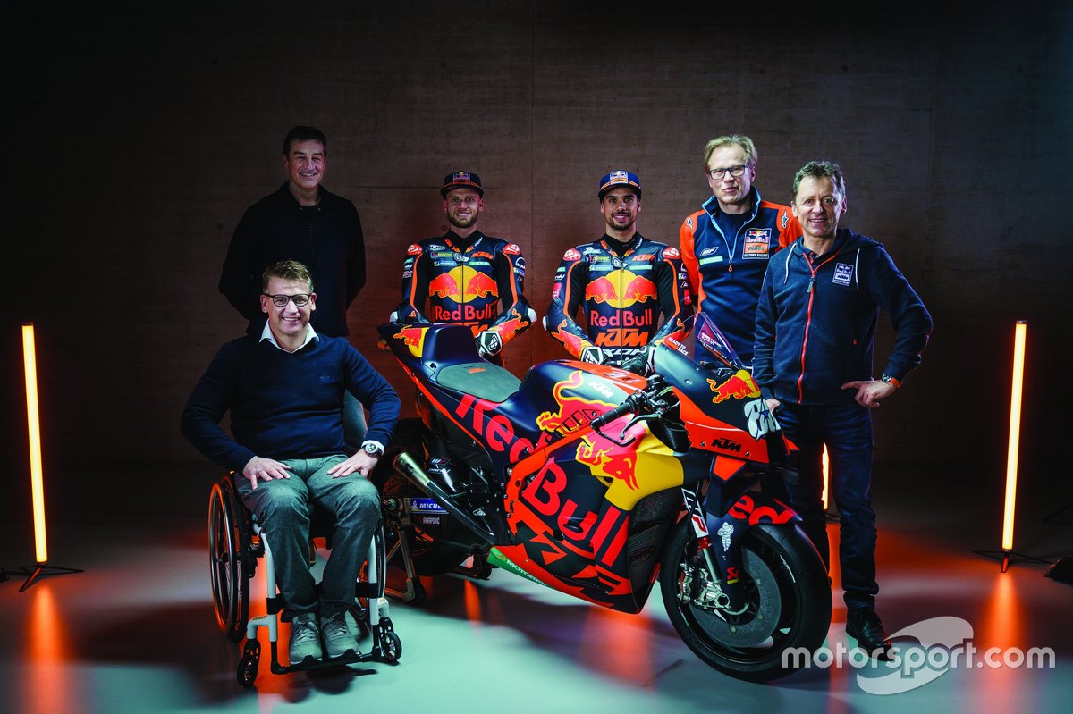 Pit Beirer, Kurt Trieb, Brad Binder, Miguel Oliveira, Wolfgang Felber, Mike Leitner, KTM Factory Racing