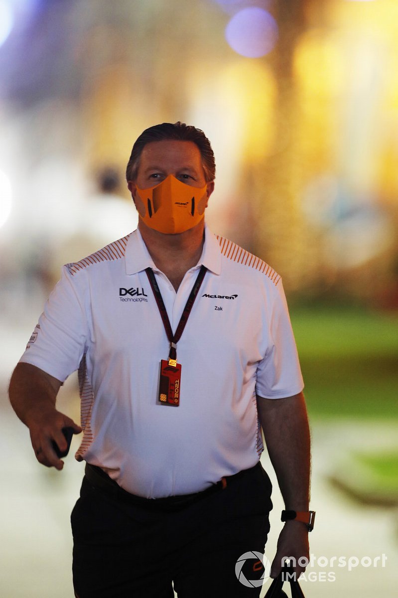 Zak Brown, director general de McLaren Racing
