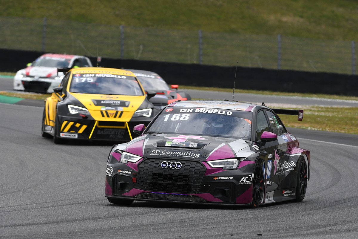 #188 AC Motorsport: Stephane Perrin, Mathieu Detry, Audi RS 3 LMS DSG
