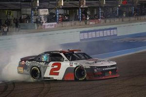 Myatt Snider, Richard Childress Racing, Chevrolet Camaro TaxSlayer celebrates his win