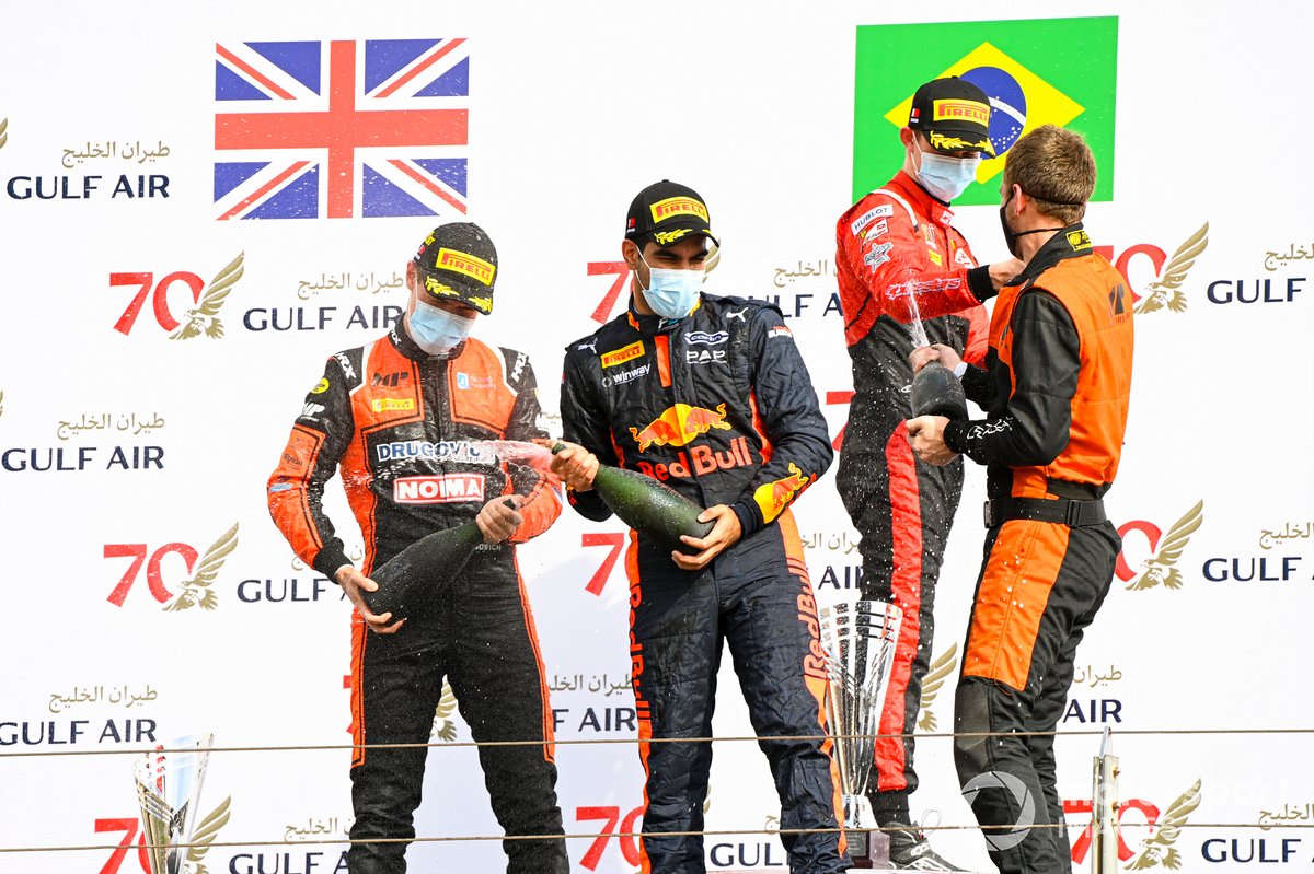 Drugovich, MP Motorsport, Jehan Daruvala, Carlin y Callum Ilott, UNI-Virtuosi