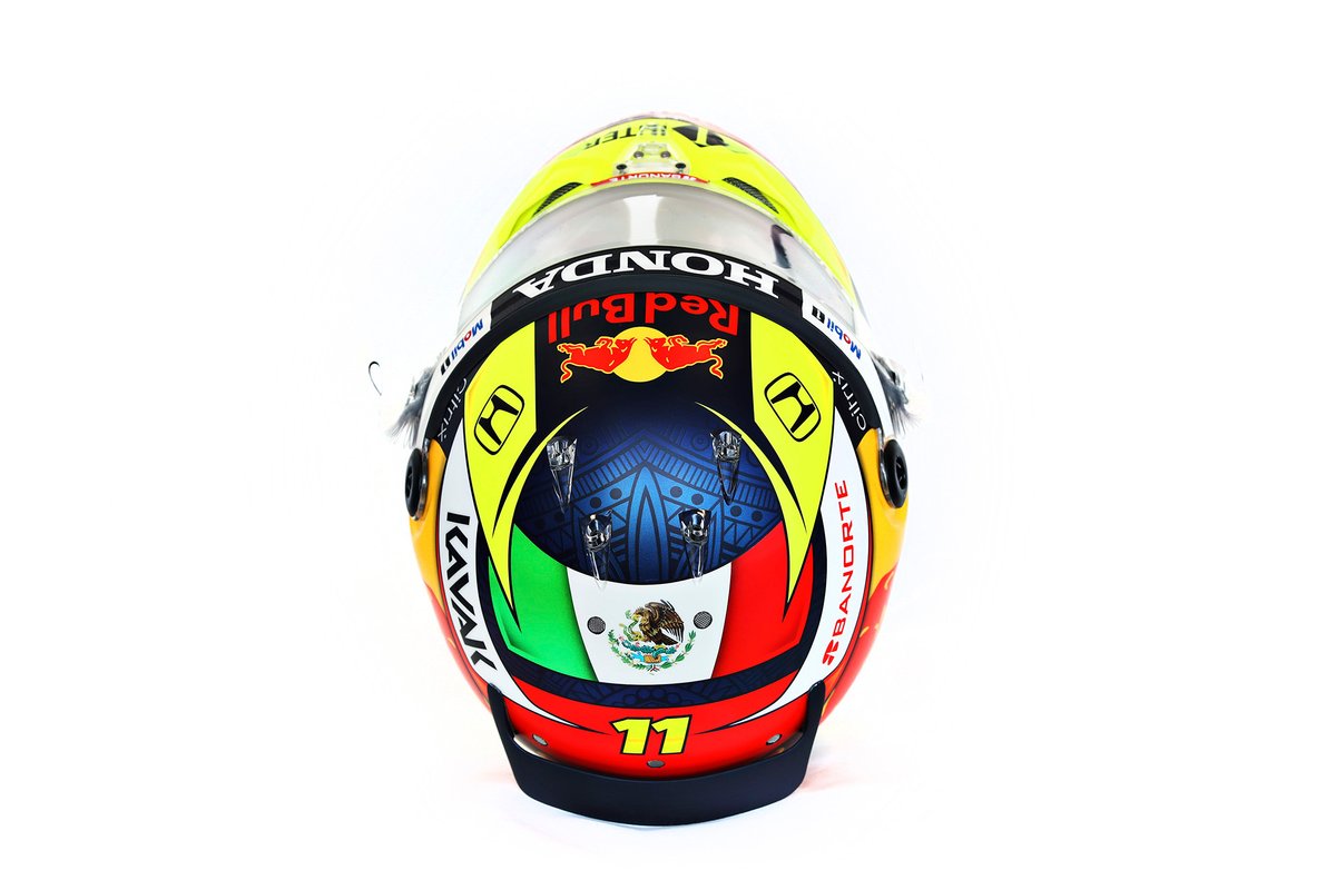 Casco de Sergio Perez, Red Bull Racing