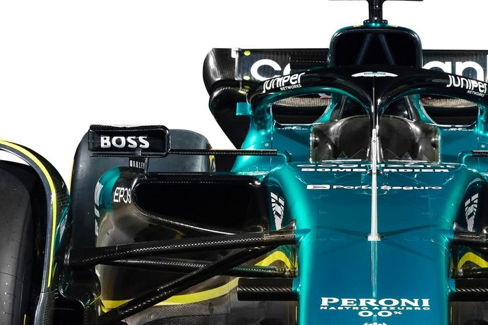 Aston Martin AMR23 detalle