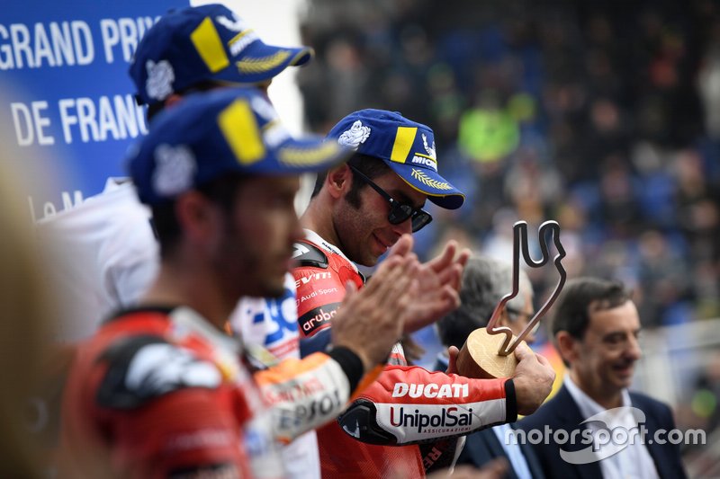Podio: Danilo Petrucci, Ducati Team