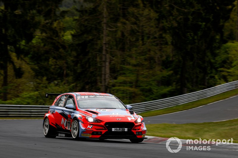 #170 Hyundai Motorsport N Hyundai i30 N TCR: Manuel Lauck, Peter Terting, Andreas Gülden