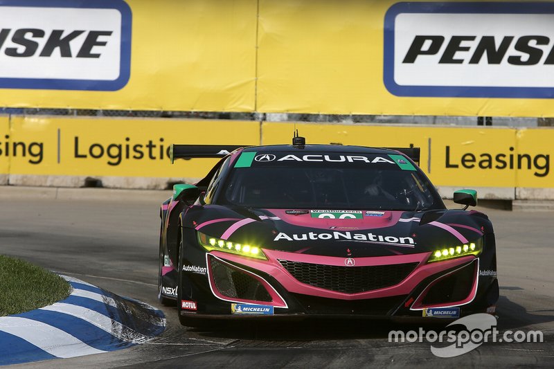 #86 Meyer Shank Racing w/ Curb-Agajanian Acura NSX GT3, GTD: Mario Farnbacher, Trent Hindman