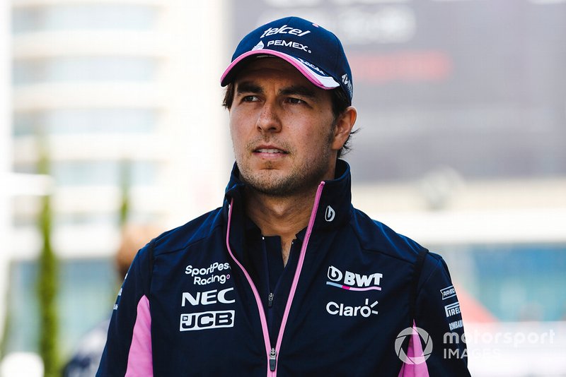 Sergio Perez, Racing Point nel paddock