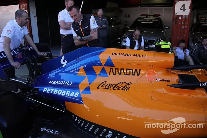 McLaren technical detail